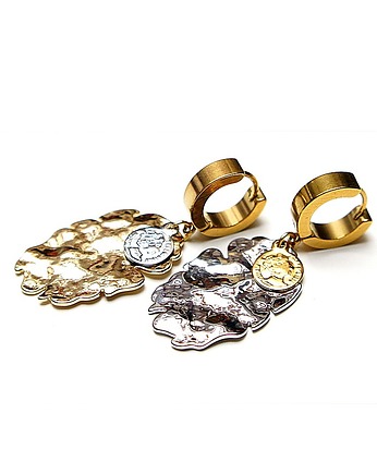 Alloys Collection /Odd/ - Numizmaty vol. 2 - kolczyki, KiKa pracownia