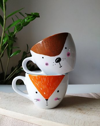 kubek XL lis 500 ml, MUKI design