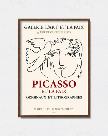 Pablo Picasso plakat do wystawy, Pas De LArt
