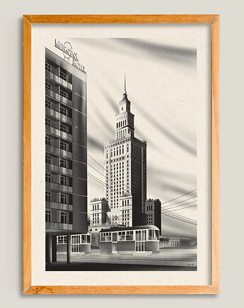 Plakat Pałac kultury, Adam Kosik