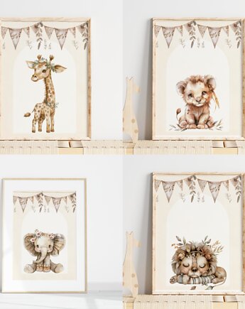 Wybrany plakat SAFARI, Kreatywne printy