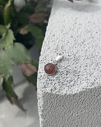 Zawieszka agat, Fiorette stone&silver