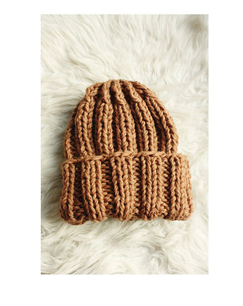 Karmel beanie czapka z wełną, Mademoiselle Patrini