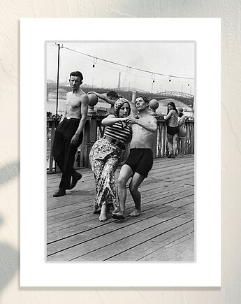 Fotografia z passe-partout: Tańcząca para, Galeria LueLue