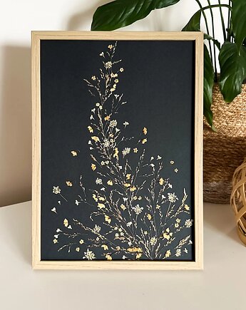 Jesienny płomień  obraz w ramce