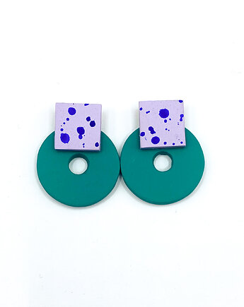 Kolczyki Oponki - Plamki