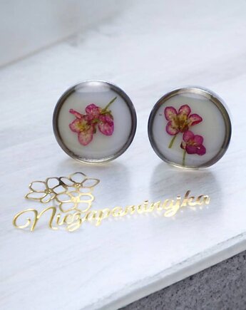 Kolczyki sztyfty różowe Smagliczkowe Marzenie, Lovely Jewellery