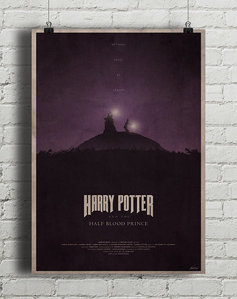 Plakat Harry Potter i Książę Półkrwi, minimalmill