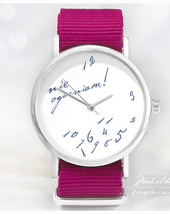 - 12 %Nie ogarniam - zegarek + ball Handmade, Makaliboo