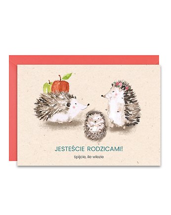 Kartka dla świeżo upieczonych Rodziców, Paperwords