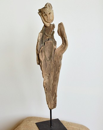 Rzeźba, dekoracja ze starego drewna, postać, abstrakcja /4/, Galeriai