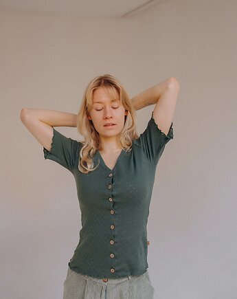 Top z krótkim rękawem Mellow, OWO me