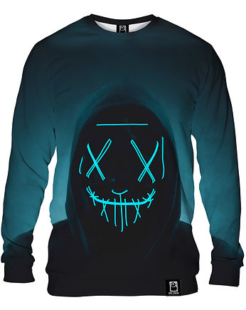 Bluza Bez Kaptura Męska DR.CROW Neon Mask, DrCrow