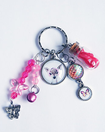 Breloczek - Sarenka, motyl, yenoo