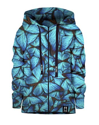 Bluza Zamek Chłopiec DR.CROW Motyle Blue, DrCrow