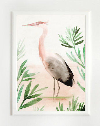 Plakat ptak  50x70 cm, OKAZJE - Prezent na Komunie