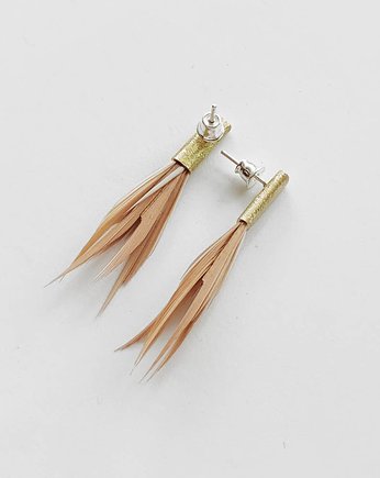 PIÓRKO kolczyki, Katarzyna Kaminska ART