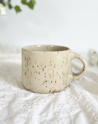 Ceramiczna filiżanka, kubek - piaskowy beż, Och ceramika