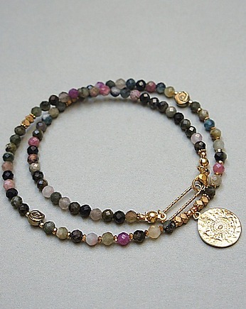 Turmaliny /choker/ vol. 22w - Szlachetna kolekcja, KiKa pracownia