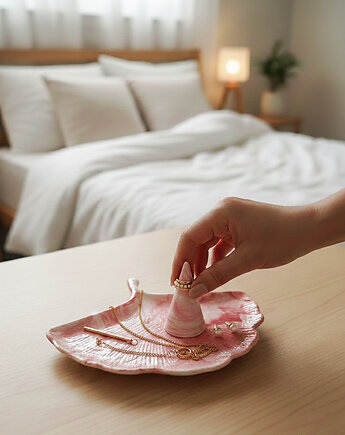 Zestaw dekoracyjny z gipsu polimerowego na biżuterię GP30, Barwny Zakątek