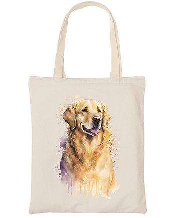 Torba pies Golden retriever rasy psów prezent psia mama, EvienArt