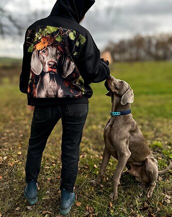 Bluza Psiarza na spacery outdoorowa softshell, No Pewnie