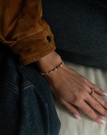 Bransoletka z Mokaitem Kwarcem i Opalem