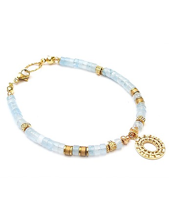 Akwamaryn vol. 11 /bransoletka/13.10.25 - Szlachetna kolekcja, KiKa pracownia