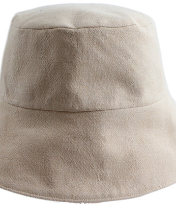 Bucket hat kapelusz kubełkowy czapka rybacka składany kapelusz beżowy, assembleage