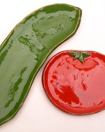 Pomidor i ogórek, Dekornia