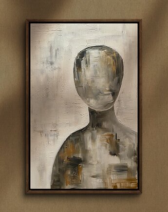 Miedź - obraz strukturalny na płótnie 40x60 cm, Studio Agata Sędziak