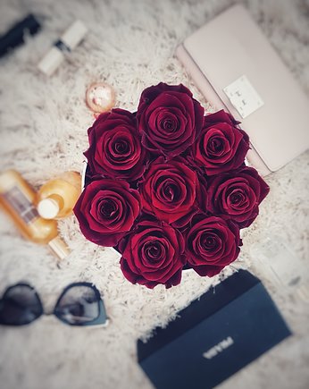 Wieczne róże na Mikołajki prezent, Infinity Rose