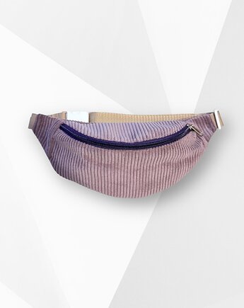 Nerka dziecięca saszetka sztruksowa fioletowa, Zdunetti