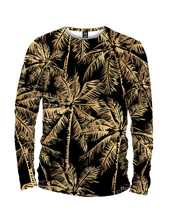 Koszulka Longsleeve Męska DR.CROW Gold Palms, DrCrow