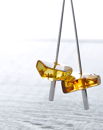 DROP - bursztyn i srebro, studio INDIGO