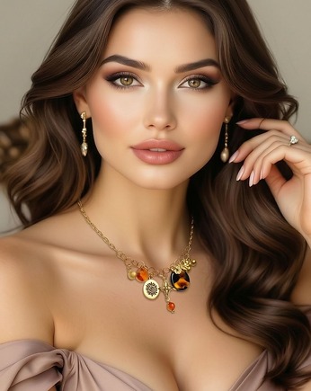 Alloys Collection Cognac vol. 2 /07.11.25/ naszyjnik, KiKa pracownia