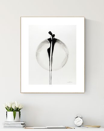 Grafika 40X50 cm wykonana ręcznie, MiniMalArt