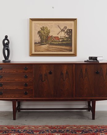 Obraz Wiatrak, skandynawski design, lata 70, Przetwory design