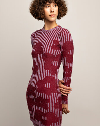 Sukienka STRIPE FLORAL, Maja Pilarek