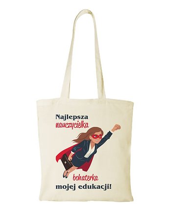 Torba bawełniana "Bohaterka mojej edukacji", Fotobloki and decor