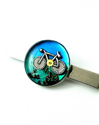 SPINKA DO KRAWATA - Rowerek cool (unikat), DROBINY CZASU