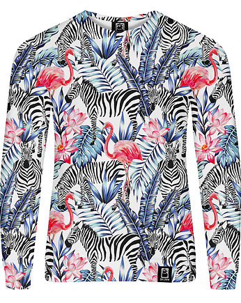 Bluza Bez Kaptura Męska DR.CROW Flamingi, DrCrow