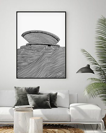 Spodek / Katowice / Grafika, Jola Regeńczuk Art