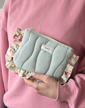 Kosmetyczka falbanka kwiatowa, mi.KREO