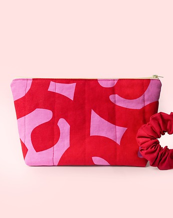 Zestaw prezentowy dla niej- kosmetyczka + scrunchie, Chyba Śnisz