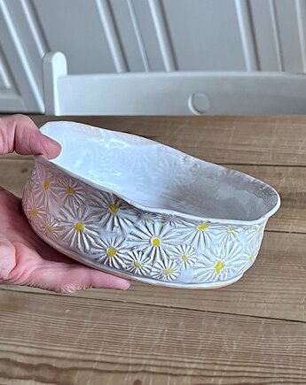 Miska w stokrotki, GOceramika