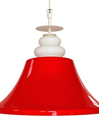Lampa wisząca Space Age, lata 70., Relikt design