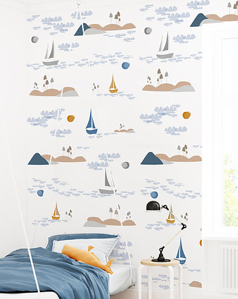 Tapeta dla dzieci Blowing in the Wind, Humpty Dumpty Room Decoration