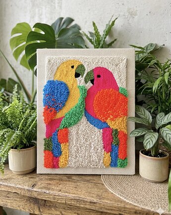 Obraz tkany, Sznurkowelove