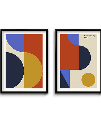 Graphic Design 1919 - dwa plakaty, Bury Lis
